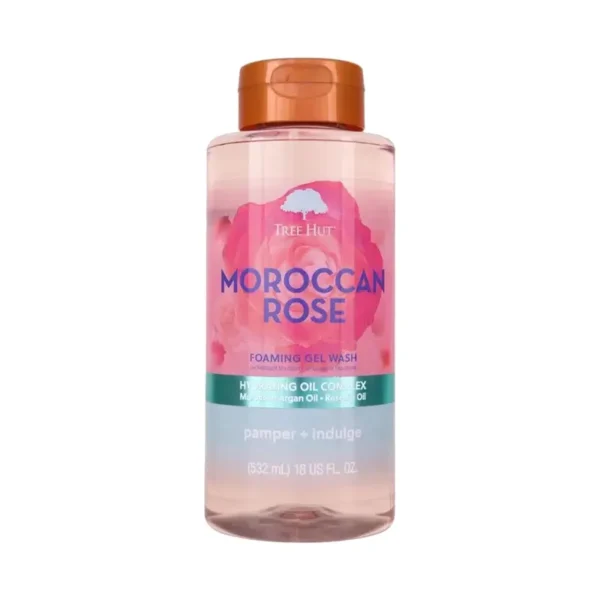 Tree Hut Moroccan Rose Foaming Gel Wash 18Oz.